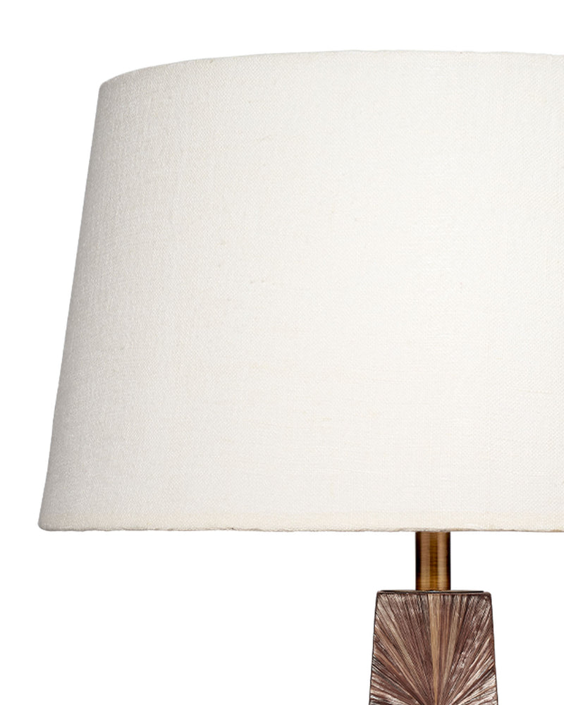 palm table lamp