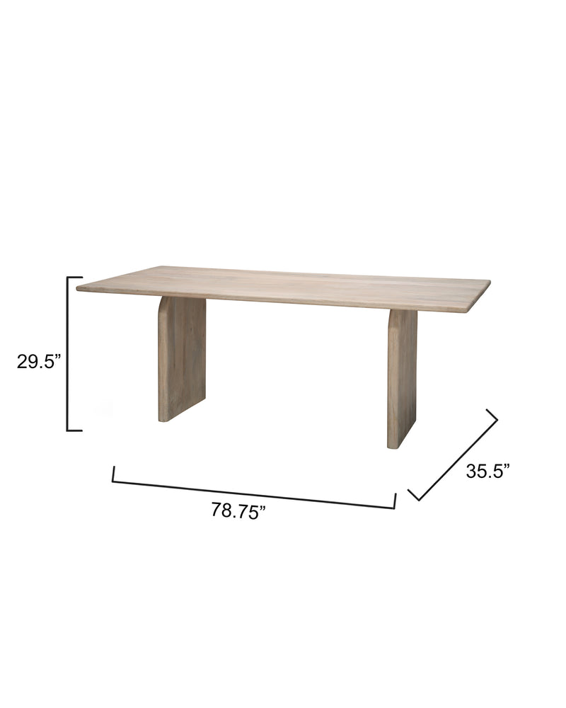 arc dining table