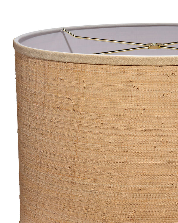 Raffia Drum Shade