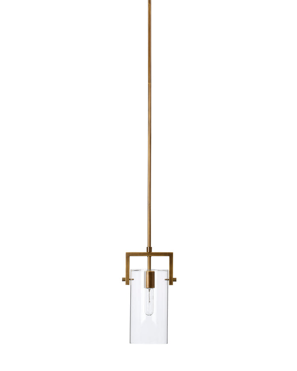 Cambrai Brass & Glass Pendant