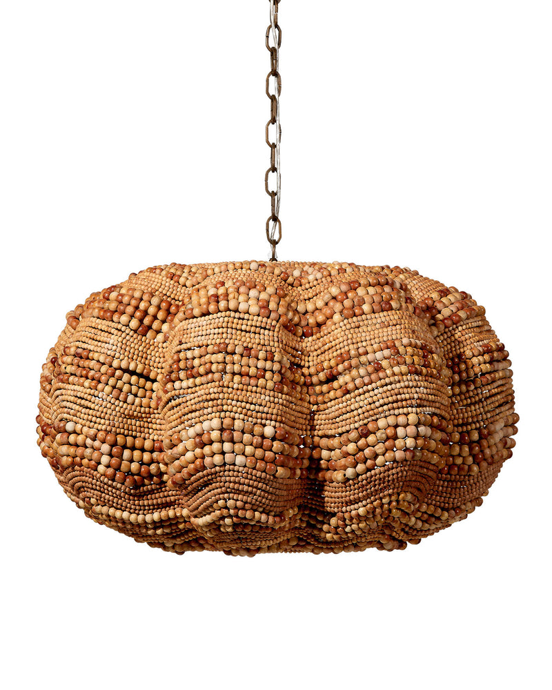 clamshell chandelier