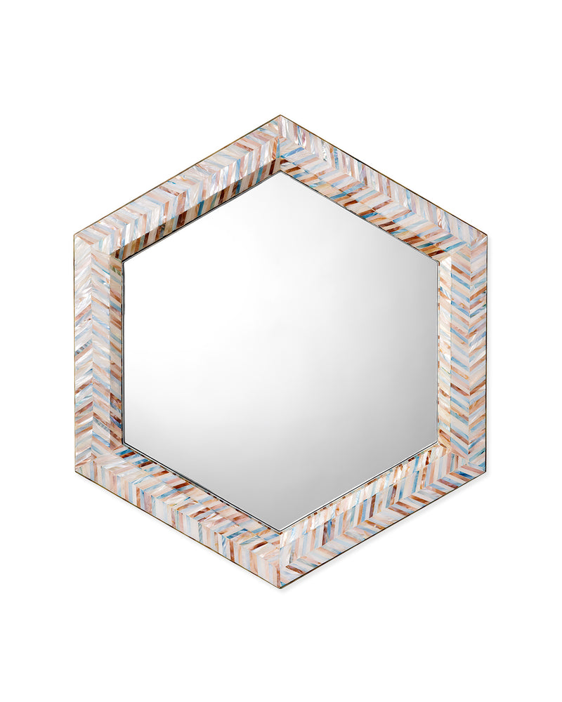 academy hexagon mirror