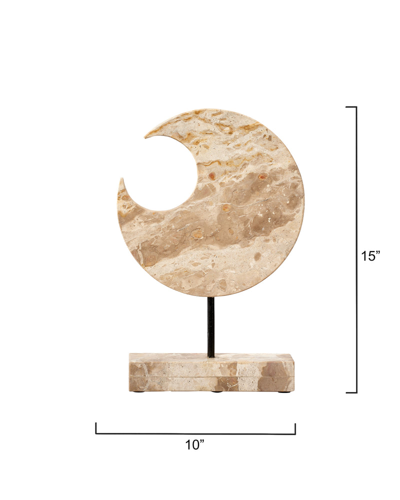 crescent marble stand