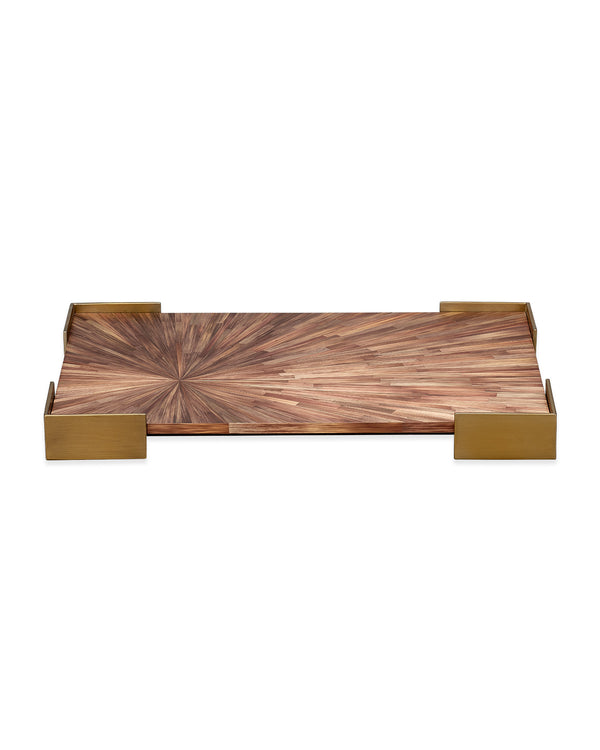 Palm Marquetry Tray