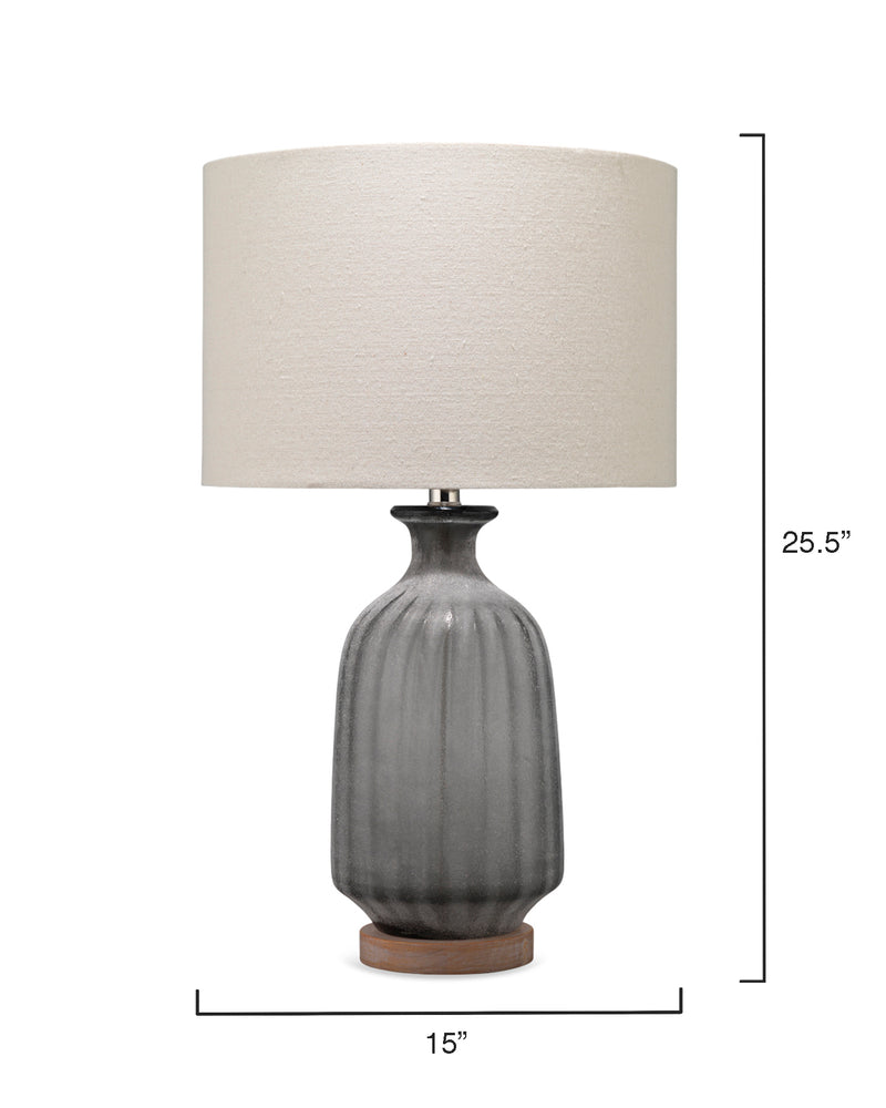 frosted glass table lamp