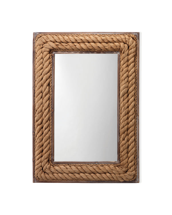 Rectangular Jute Mirror