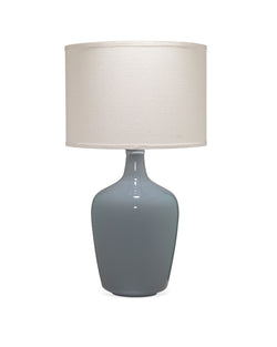 plum jar table lamp - grey