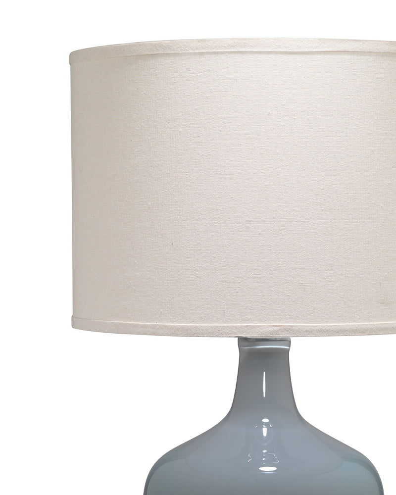 plum jar table lamp - grey