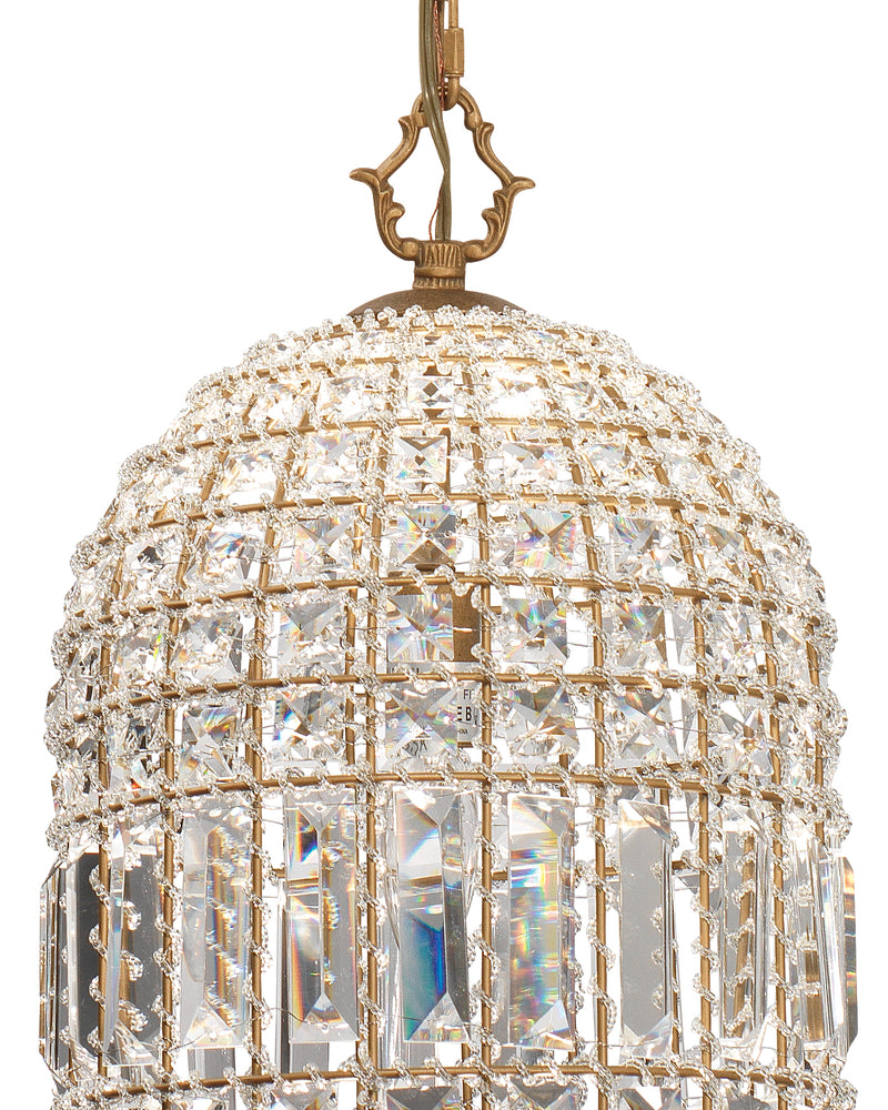 crystal pendant chandelier