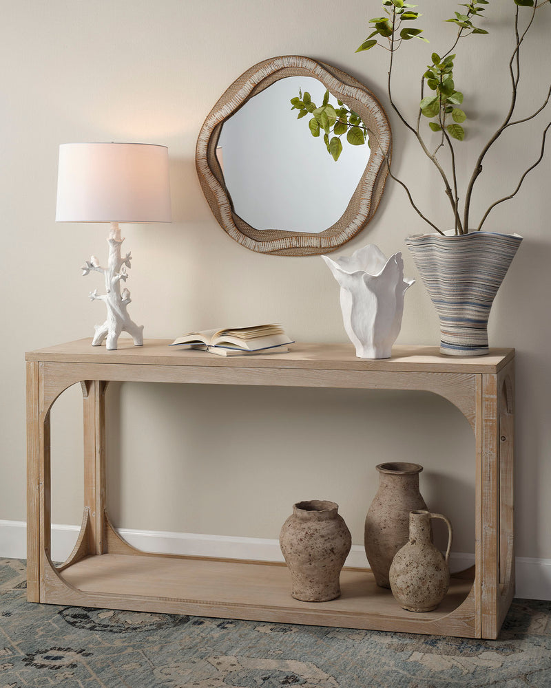 everett openwork console table