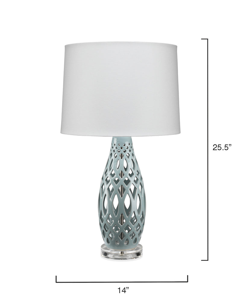 filigree table lamp