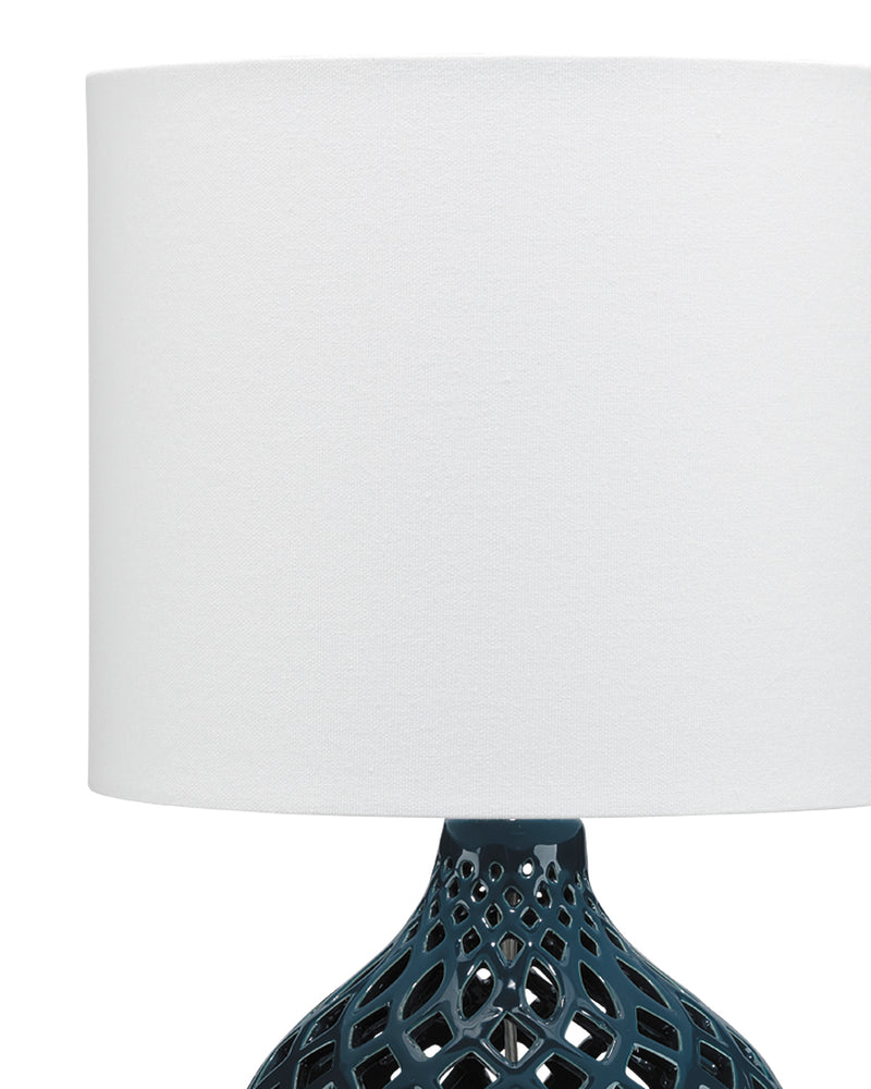 fretwork table lamp