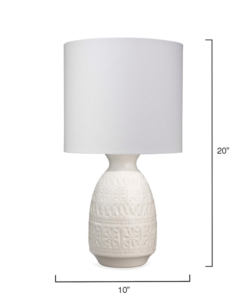 frieze table lamp