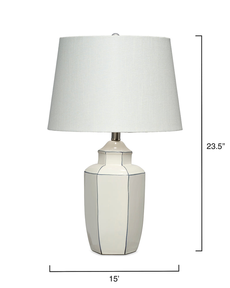 outline table lamp